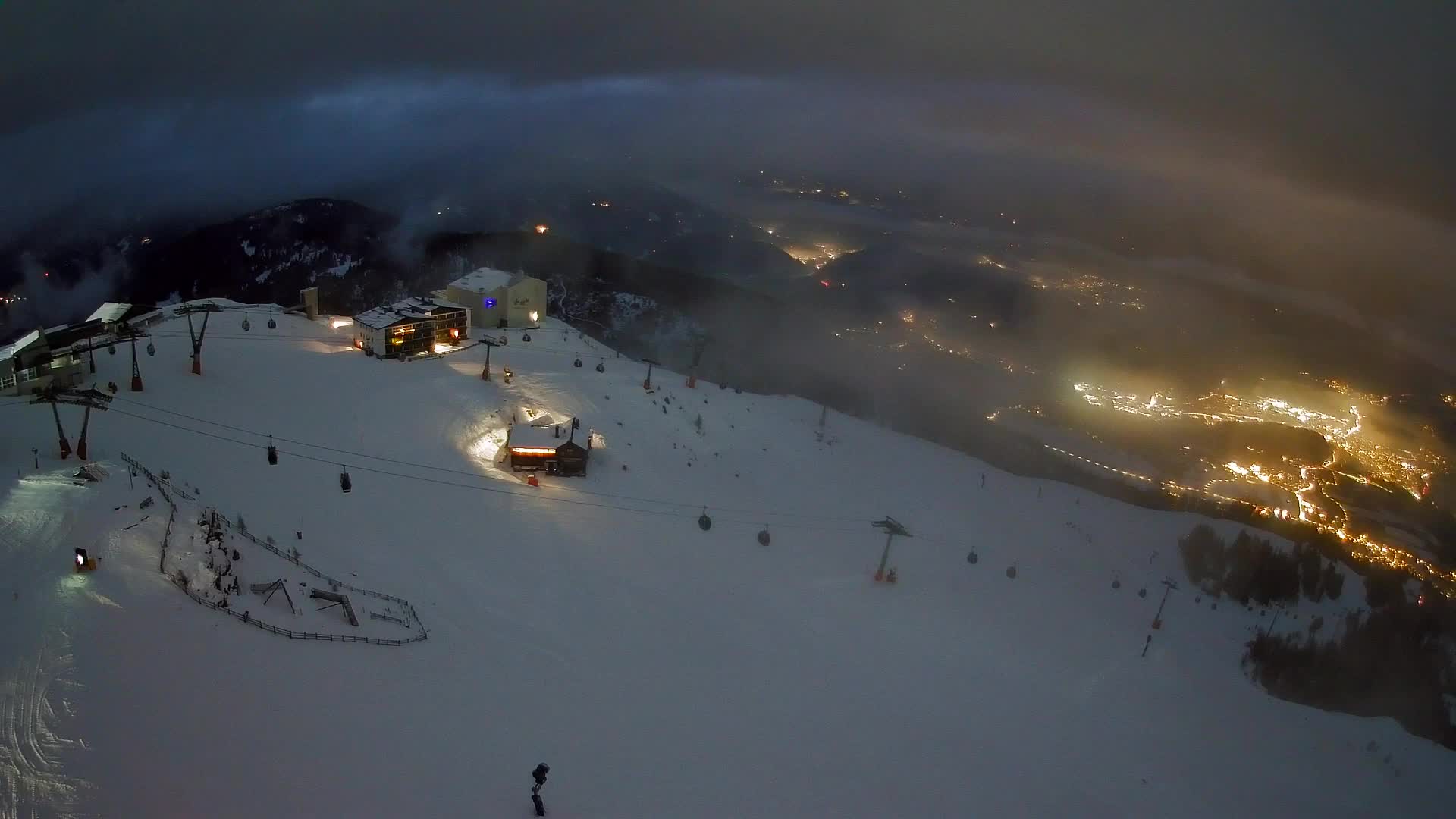 Smučišče Kronplatz – vrh | pogled na Bruneck