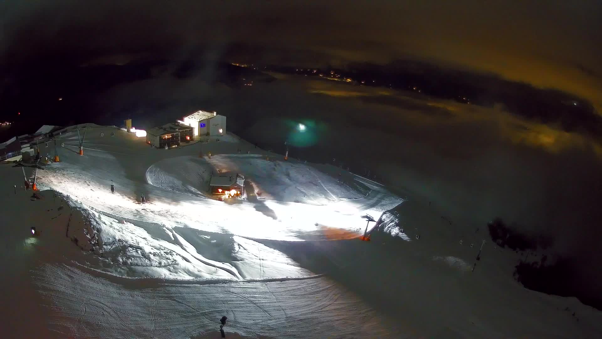 Stazione sciistica di Plan de Corones | vista su Brunico