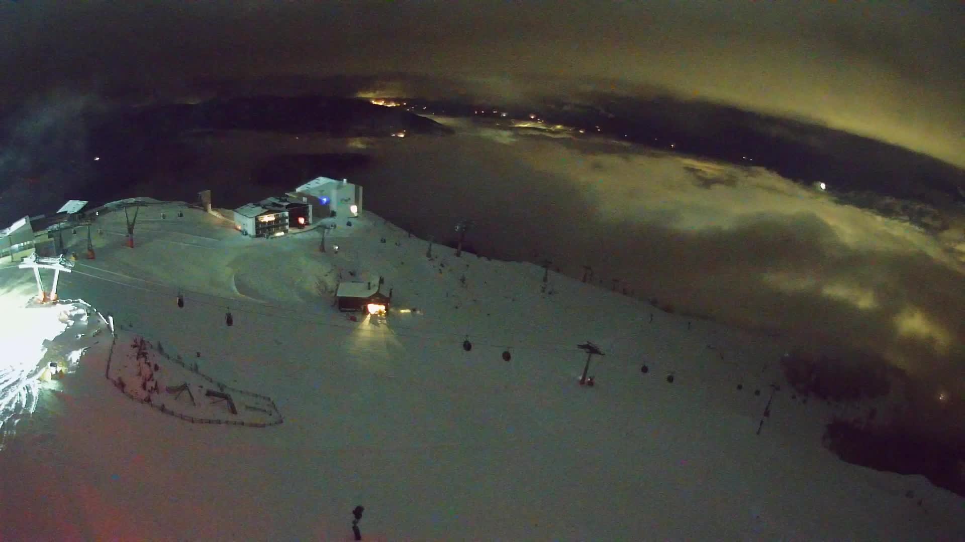 Skigebiet Kronplatz Gipfel | Blick auf Bruneck
