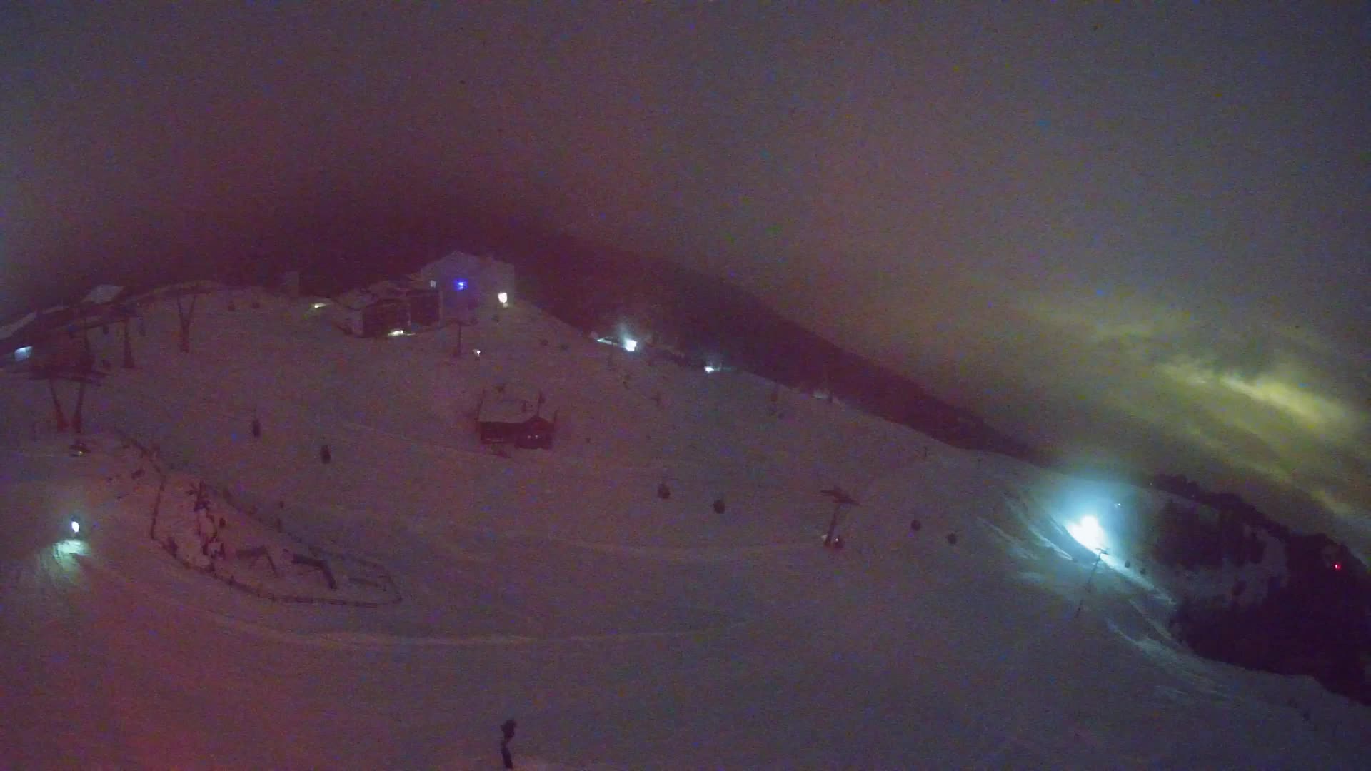 Station de ski Kronplatz sommet | vue sur Brunico