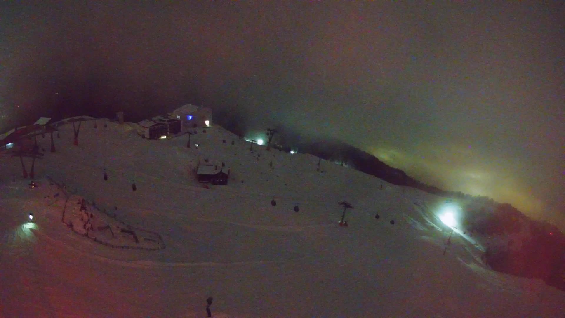 Kronplatz peak Ski resort | view to Bruneck