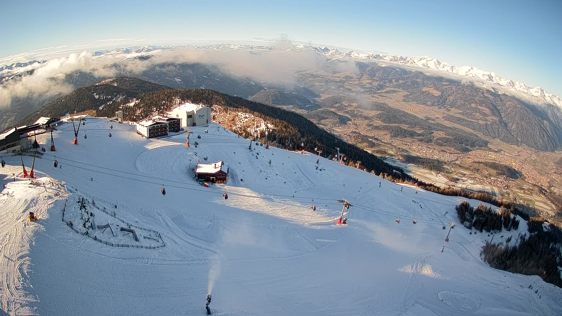 Skijalište Kronplatz – vrh | pogled na Bruneck