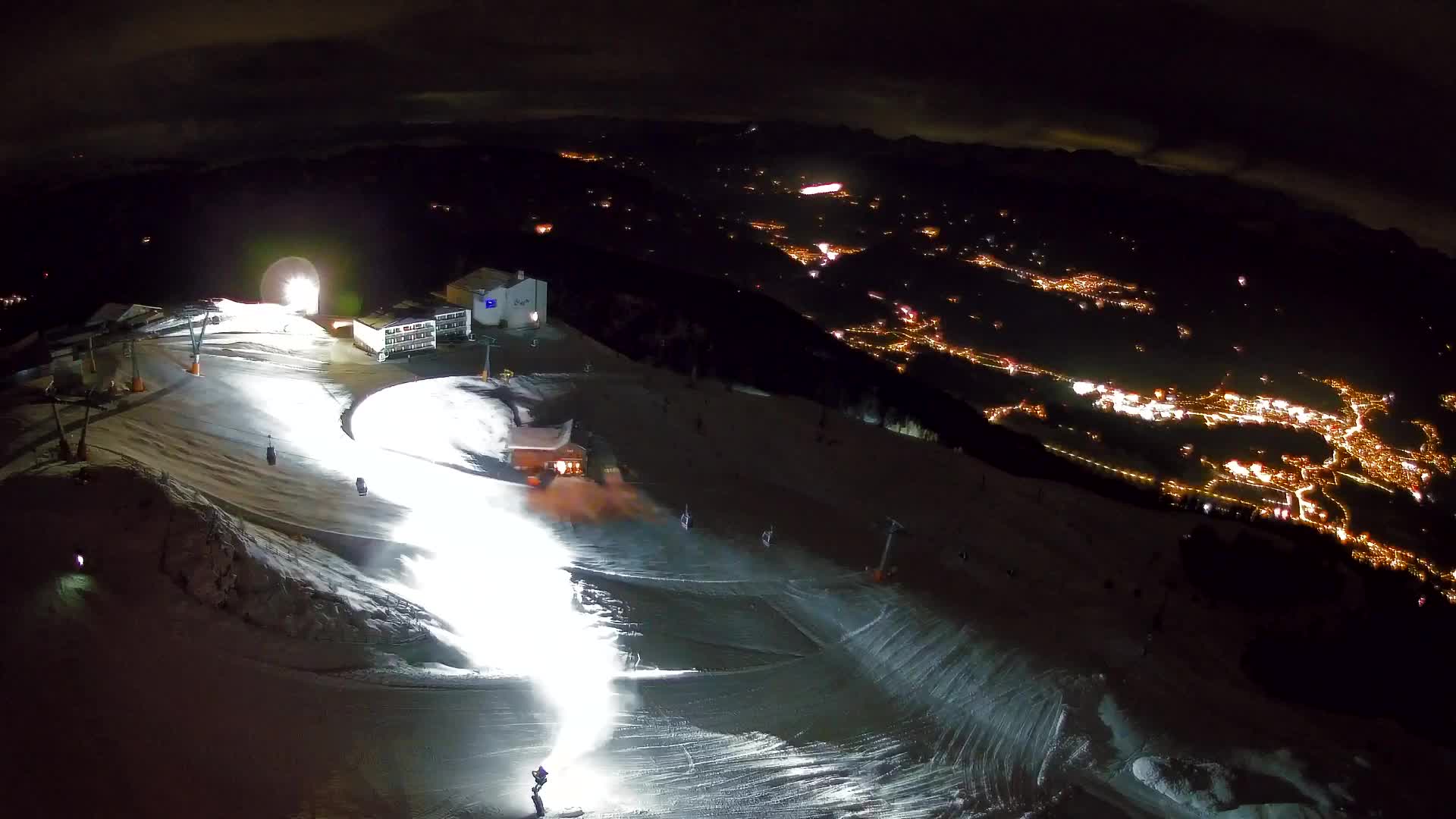 Stazione sciistica di Plan de Corones | vista su Brunico