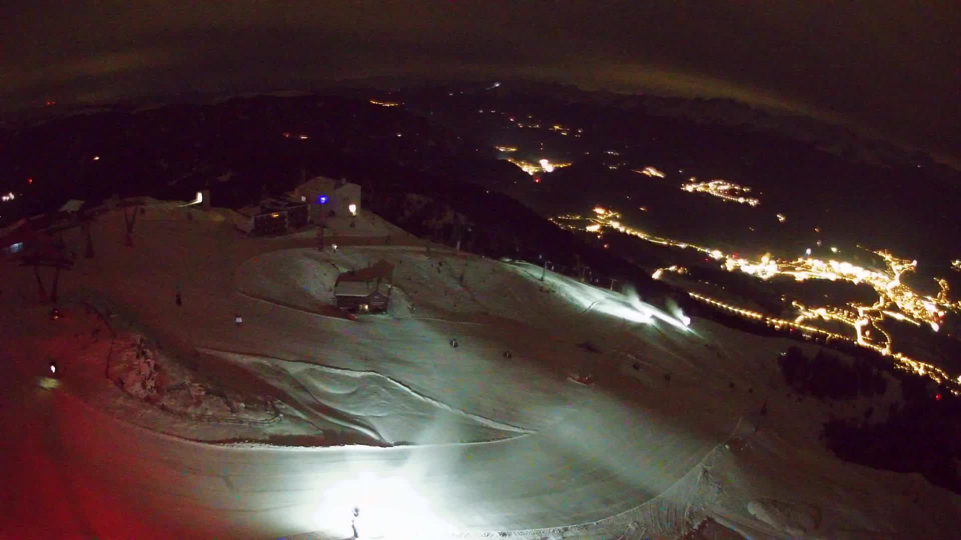 Smučišče Kronplatz – vrh | pogled na Bruneck