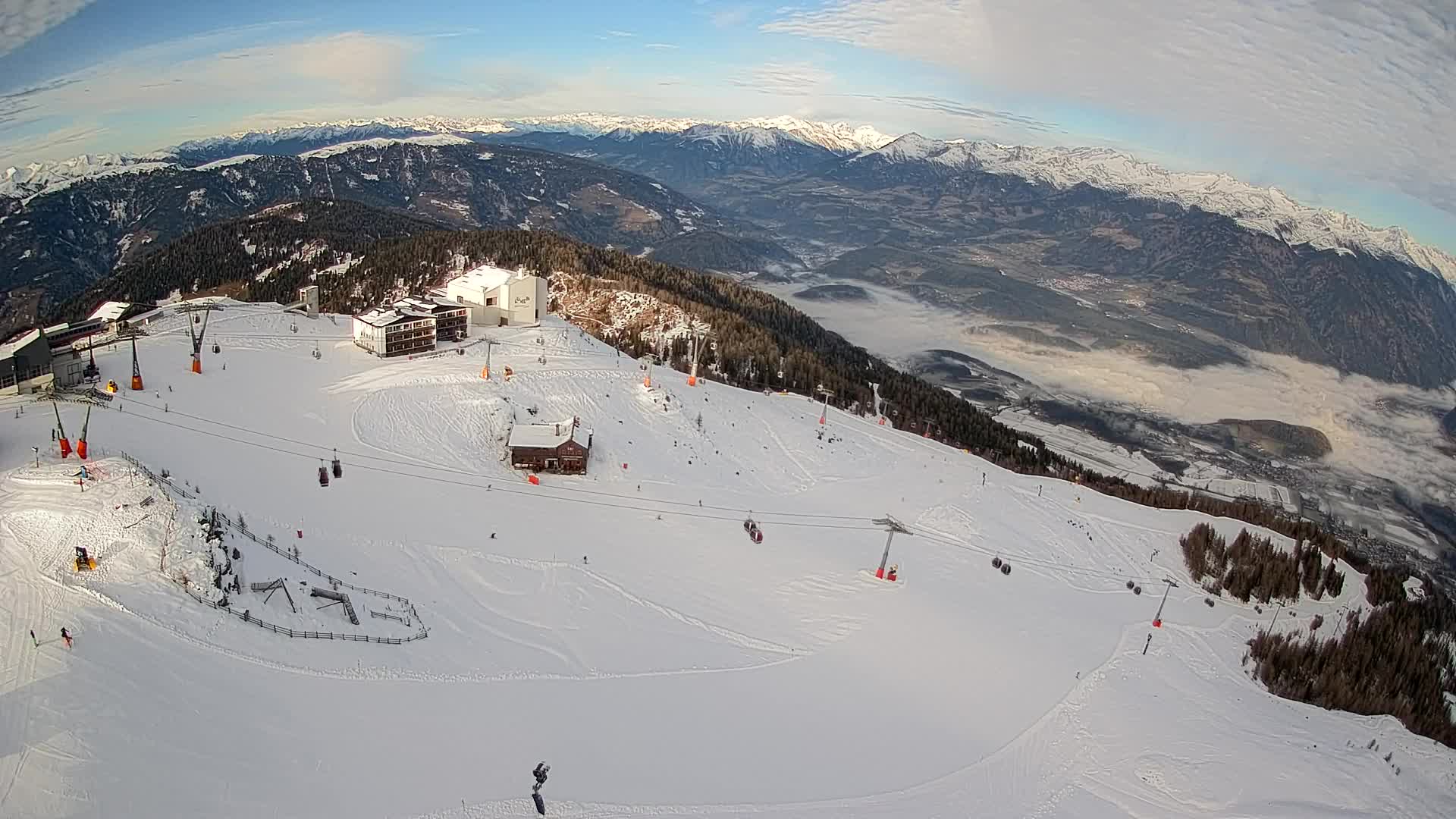 Skijalište Kronplatz – vrh | pogled na Bruneck