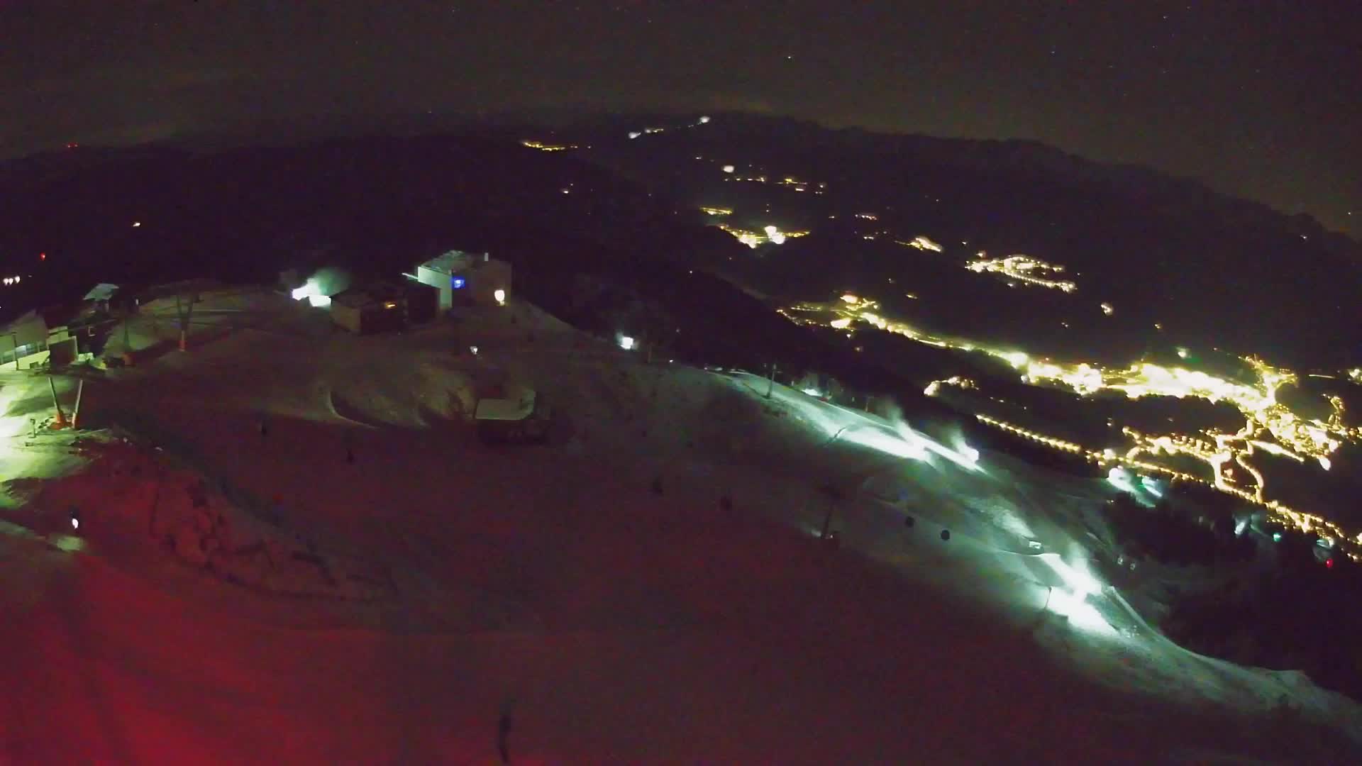 Stazione sciistica di Plan de Corones | vista su Brunico