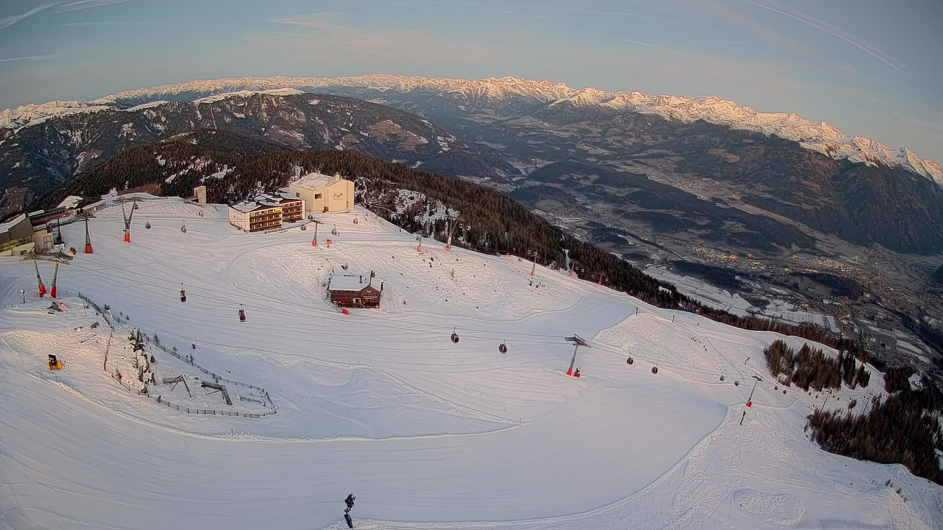 Skijalište Kronplatz – vrh | pogled na Bruneck