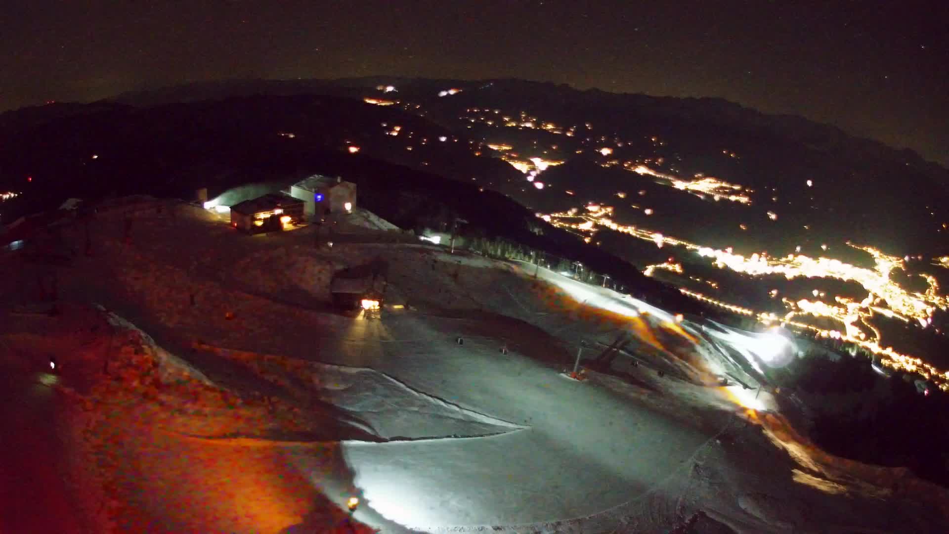Stazione sciistica di Plan de Corones | vista su Brunico