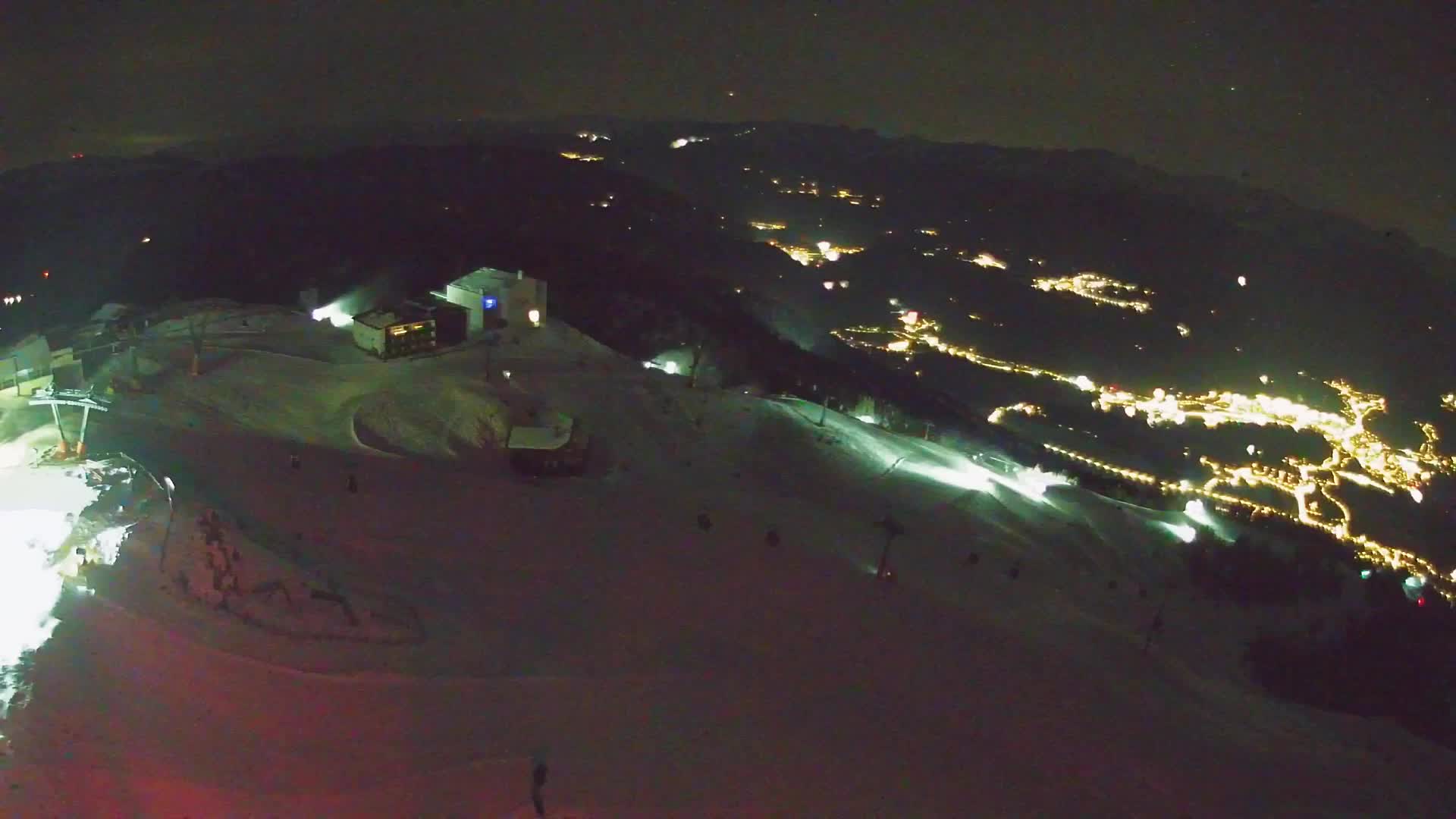 Kronplatz peak Ski resort | view to Bruneck