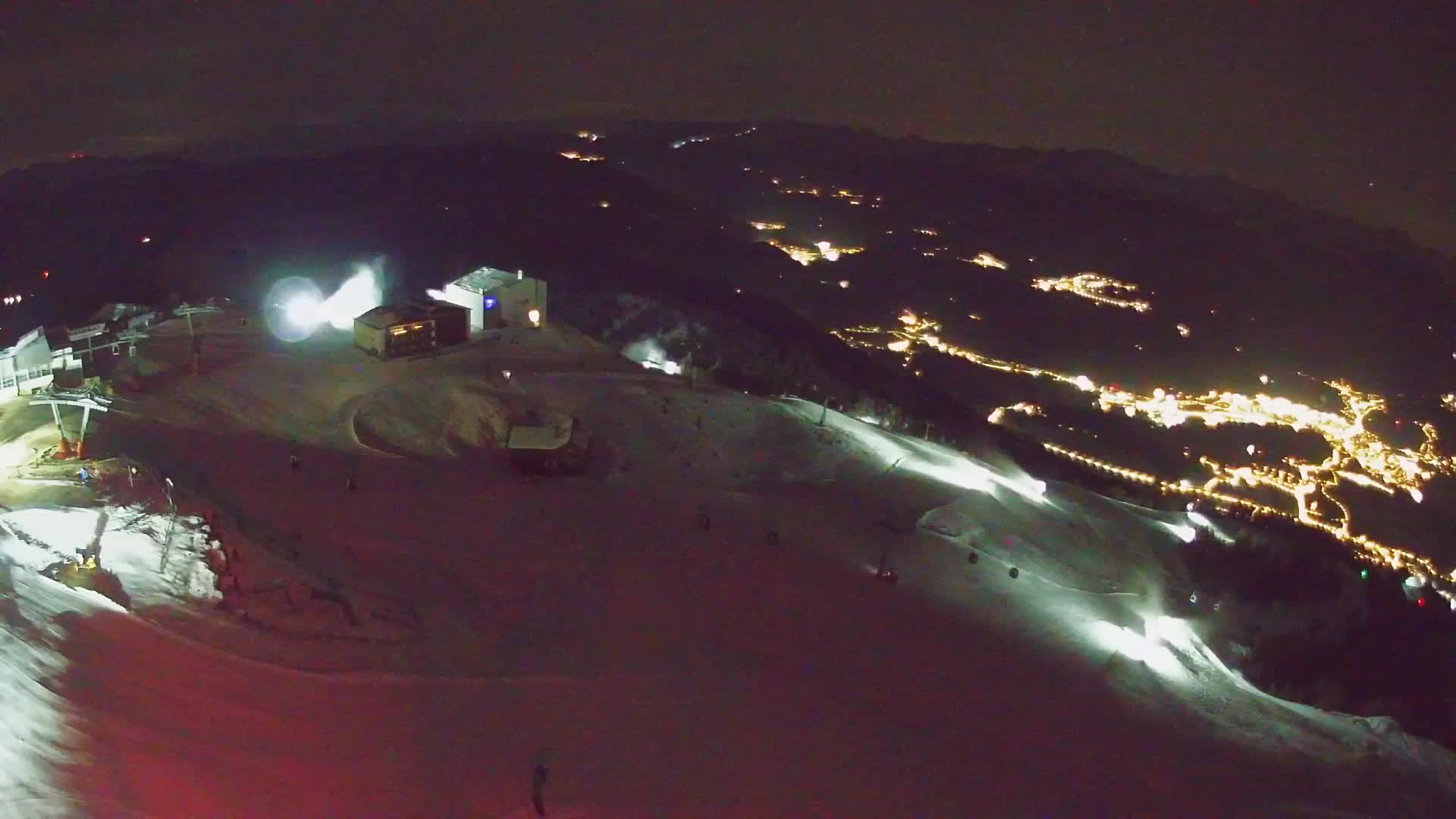 Smučišče Kronplatz – vrh | pogled na Bruneck