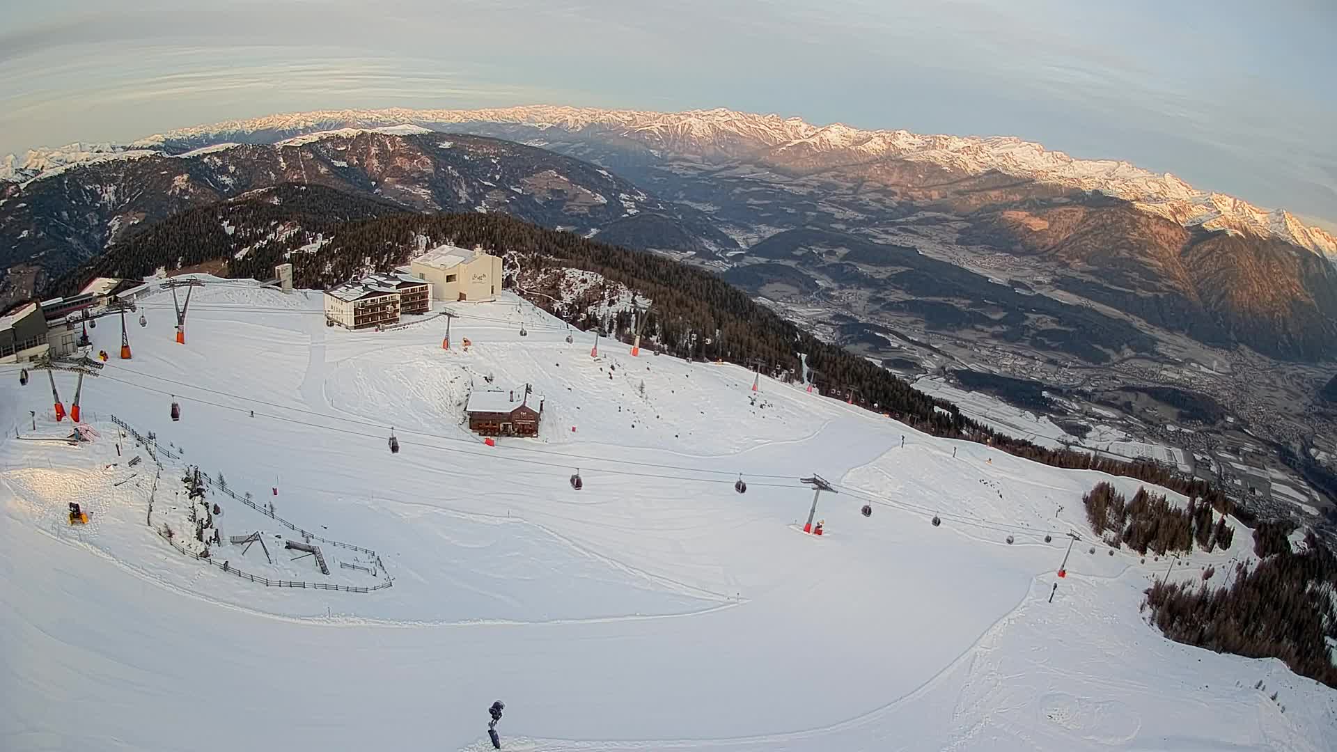 Skijalište Kronplatz – vrh | pogled na Bruneck