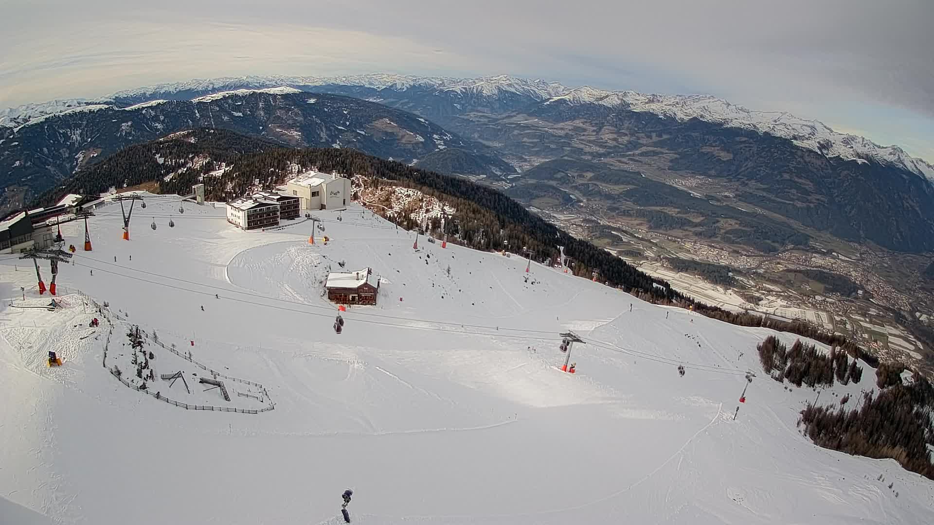 Skijalište Kronplatz – vrh | pogled na Bruneck