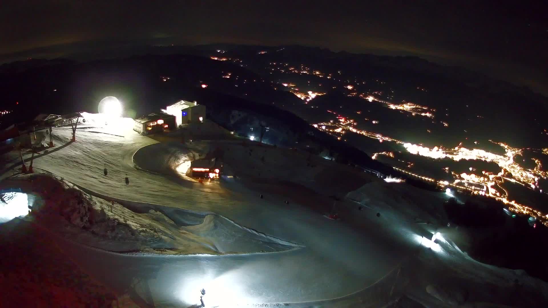 Stazione sciistica di Plan de Corones | vista su Brunico