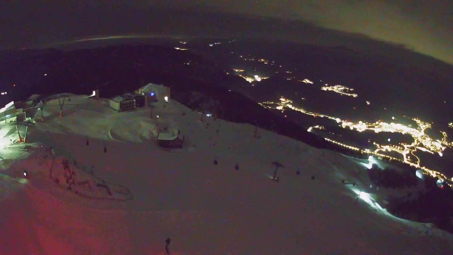 Smučišče Kronplatz – vrh | pogled na Bruneck