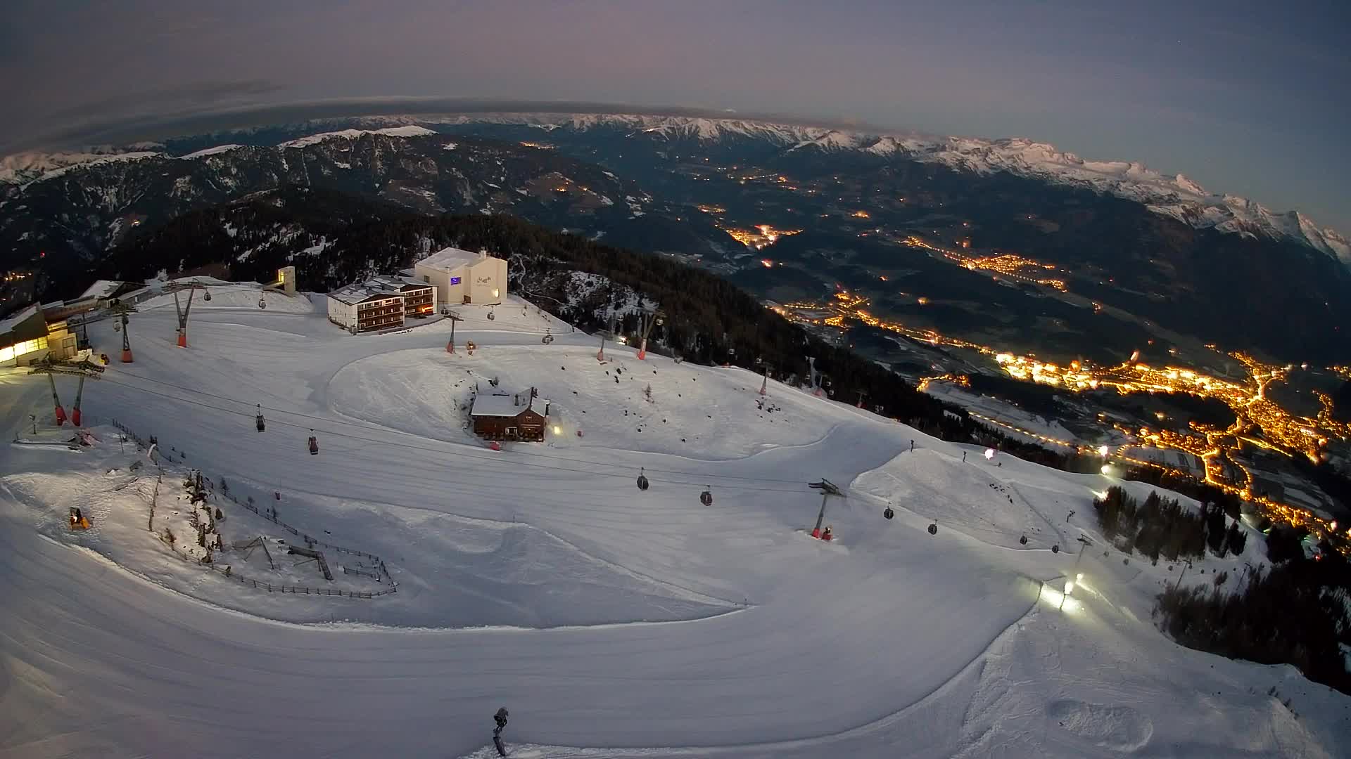 Skijalište Kronplatz – vrh | pogled na Bruneck