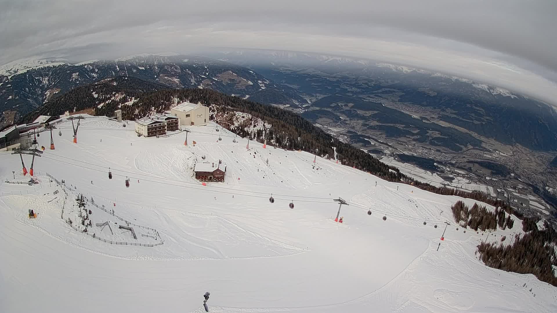 Skijalište Kronplatz – vrh | pogled na Bruneck