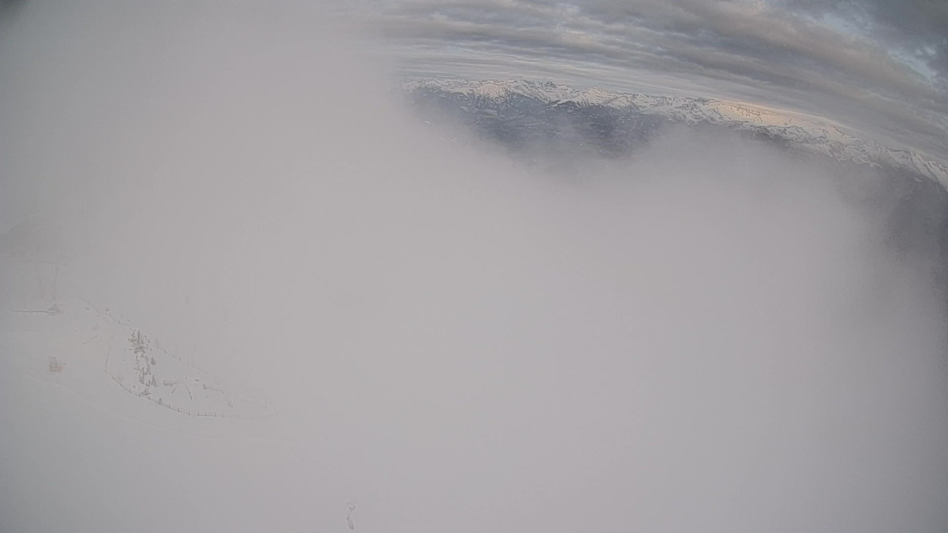Station de ski Kronplatz sommet | vue sur Brunico