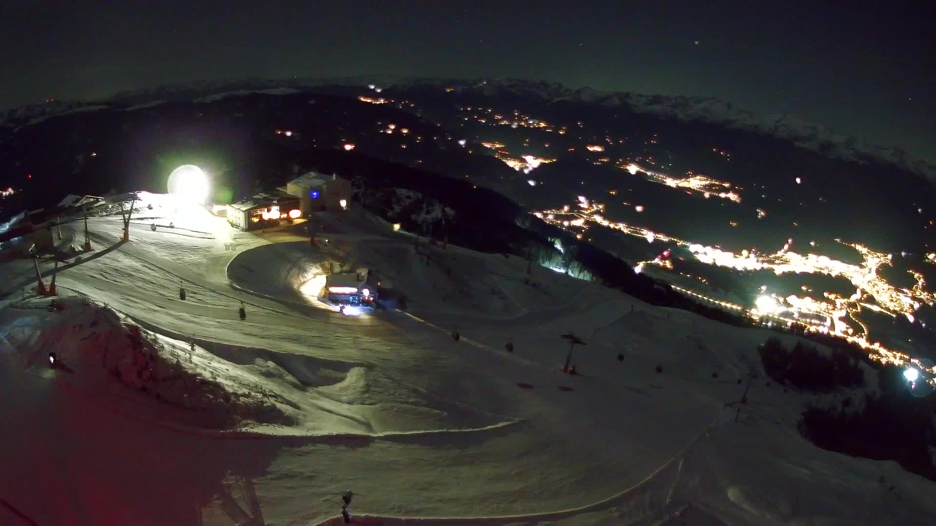 Stazione sciistica di Plan de Corones | vista su Brunico
