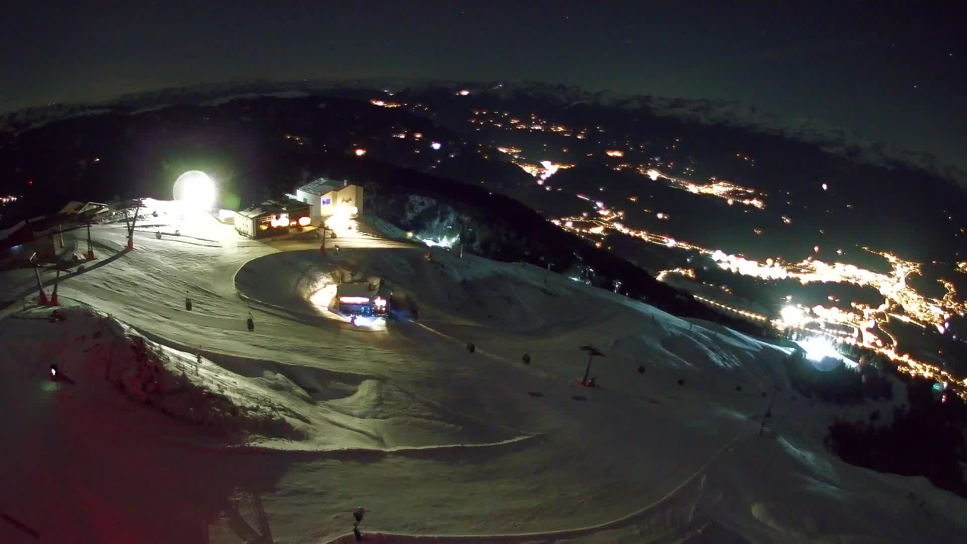 Smučišče Kronplatz – vrh | pogled na Bruneck