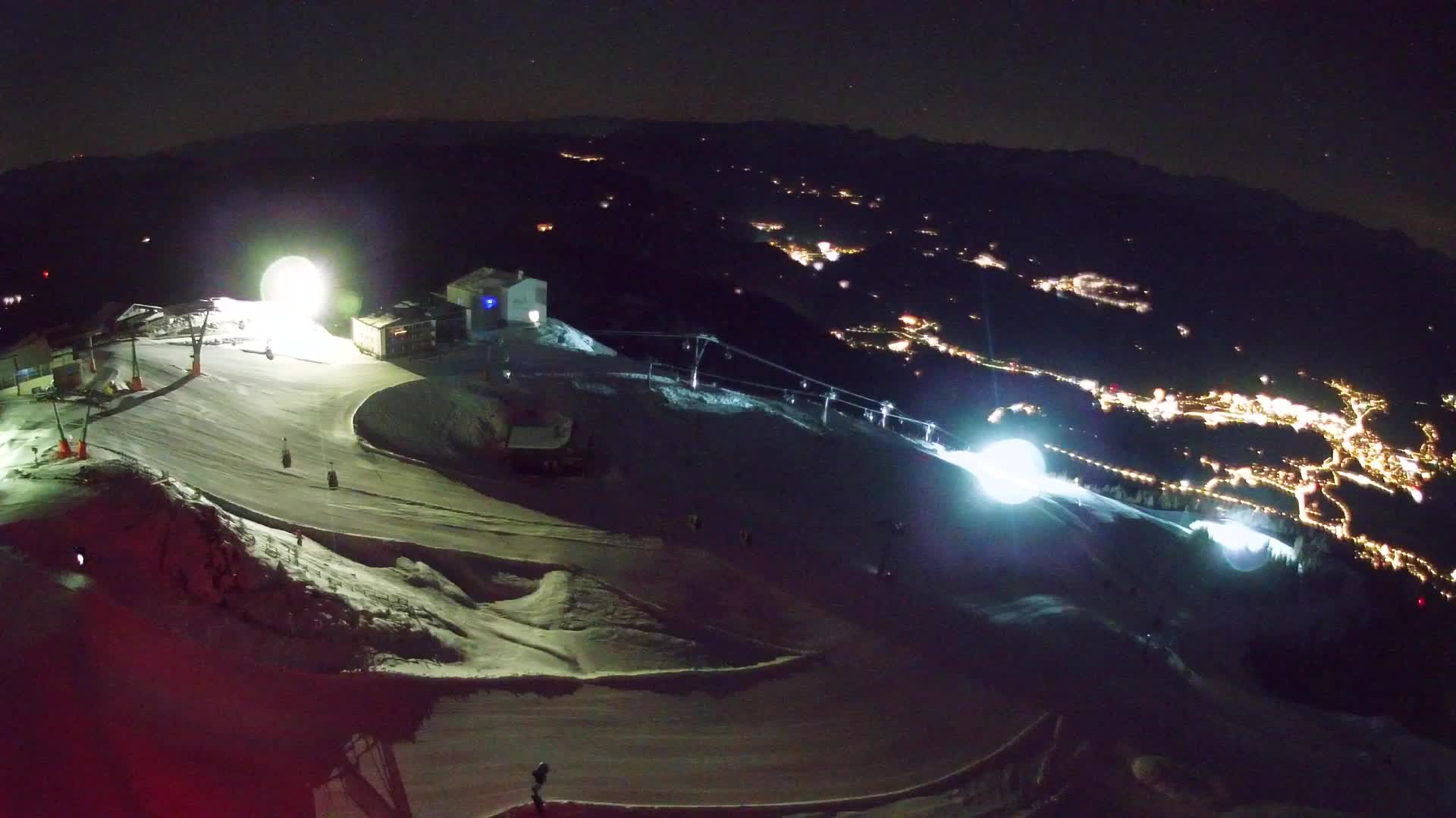 Stazione sciistica di Plan de Corones | vista su Brunico