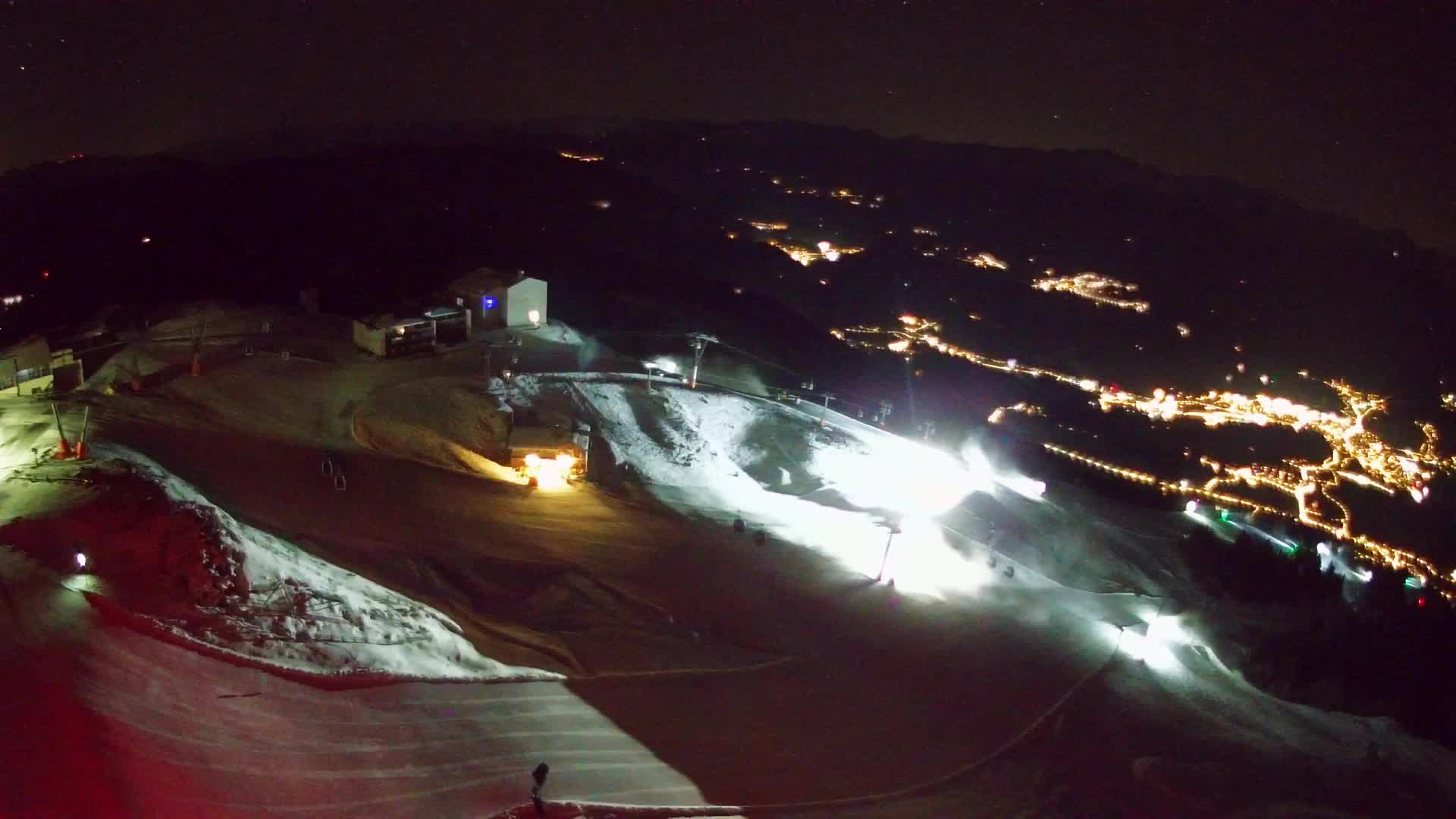 Smučišče Kronplatz – vrh | pogled na Bruneck