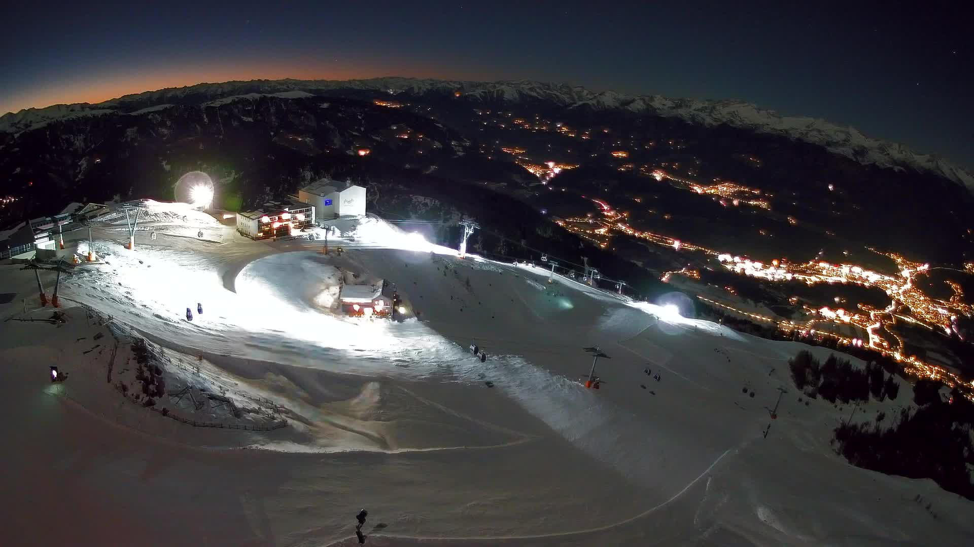 Smučišče Kronplatz – vrh | pogled na Bruneck