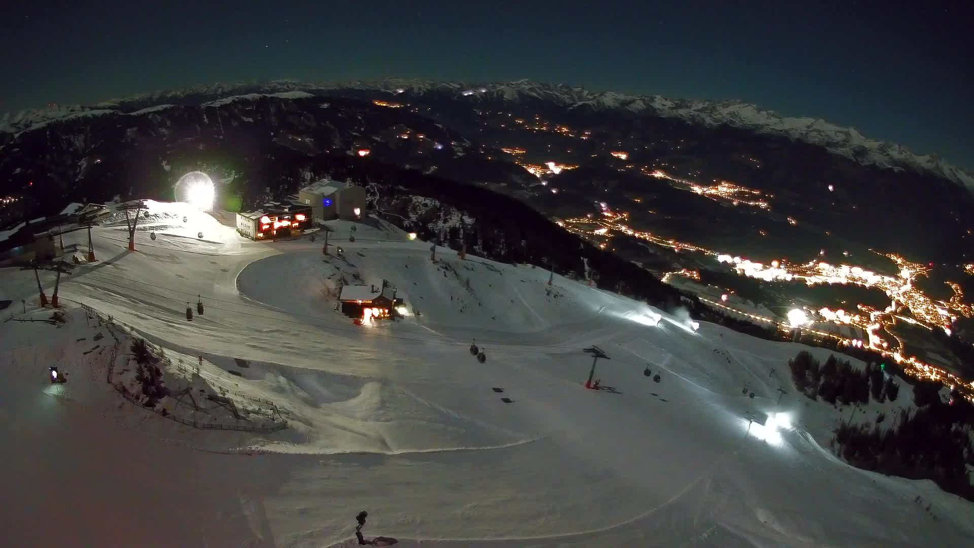 Smučišče Kronplatz – vrh | pogled na Bruneck