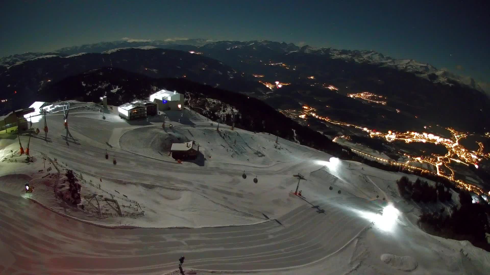 Smučišče Kronplatz – vrh | pogled na Bruneck