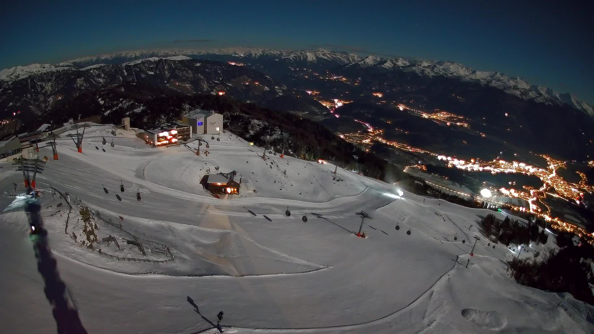 Smučišče Kronplatz – vrh | pogled na Bruneck