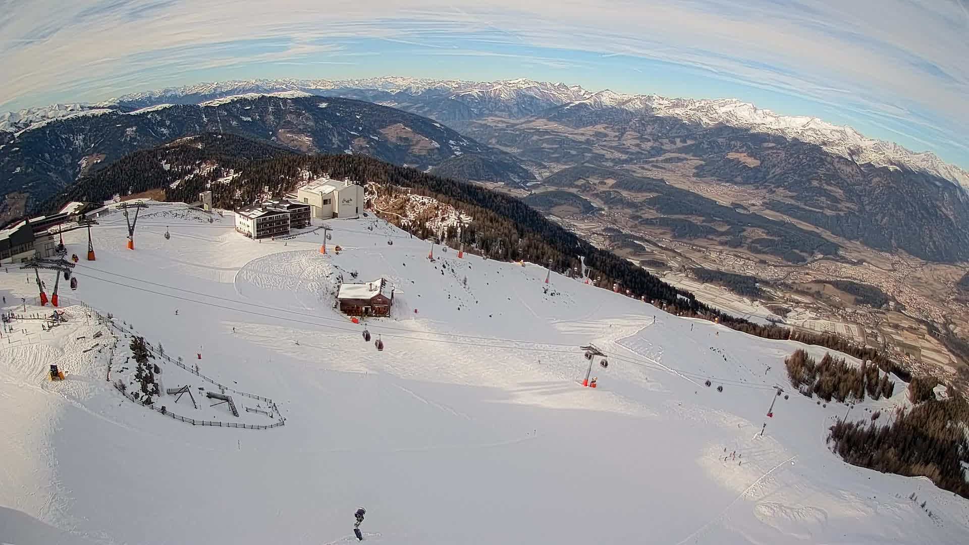 Skijalište Kronplatz – vrh | pogled na Bruneck
