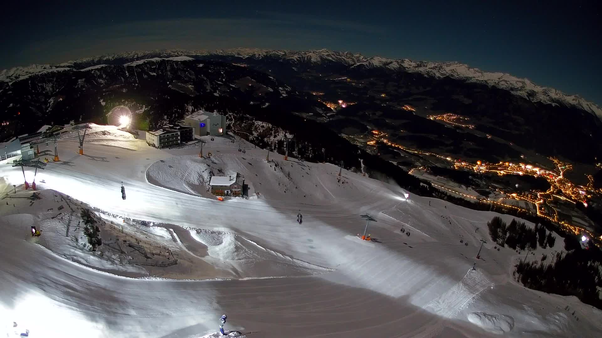 Smučišče Kronplatz – vrh | pogled na Bruneck