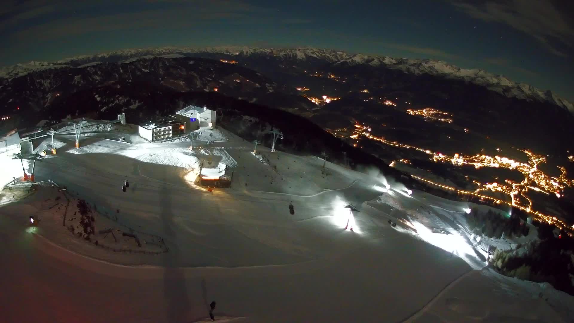 Smučišče Kronplatz – vrh | pogled na Bruneck