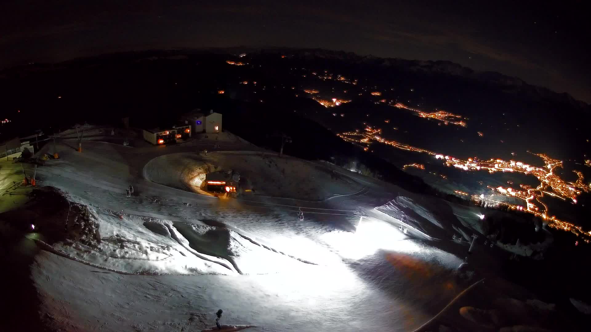 Smučišče Kronplatz – vrh | pogled na Bruneck