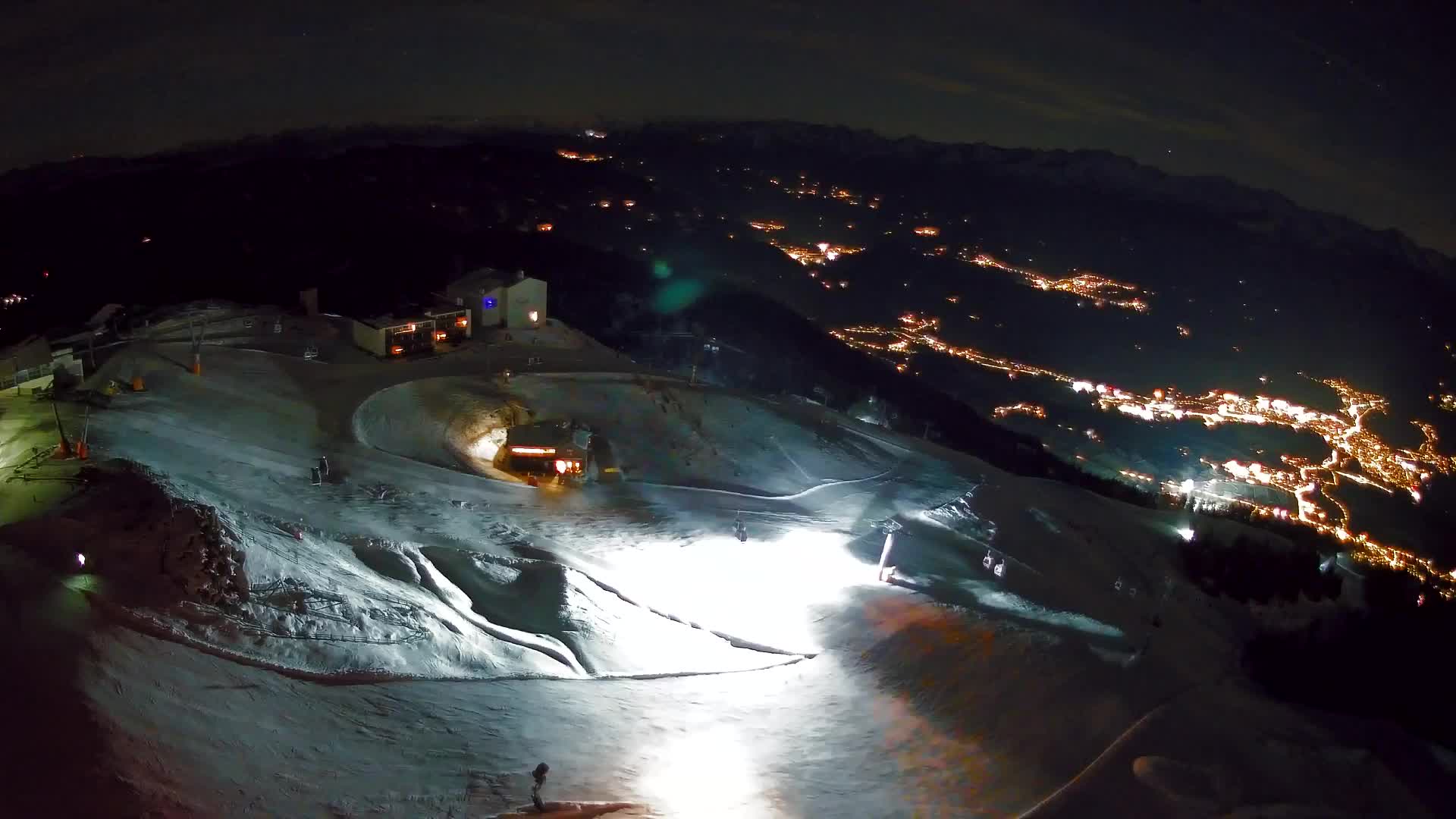 Smučišče Kronplatz – vrh | pogled na Bruneck