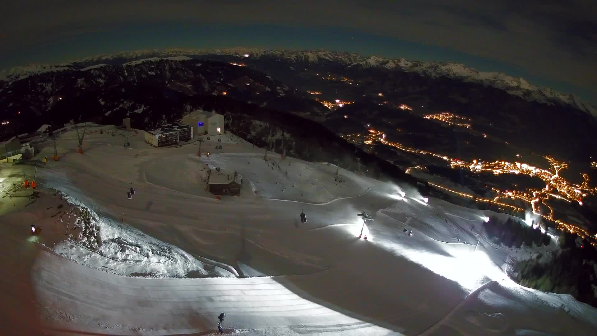 Smučišče Kronplatz – vrh | pogled na Bruneck