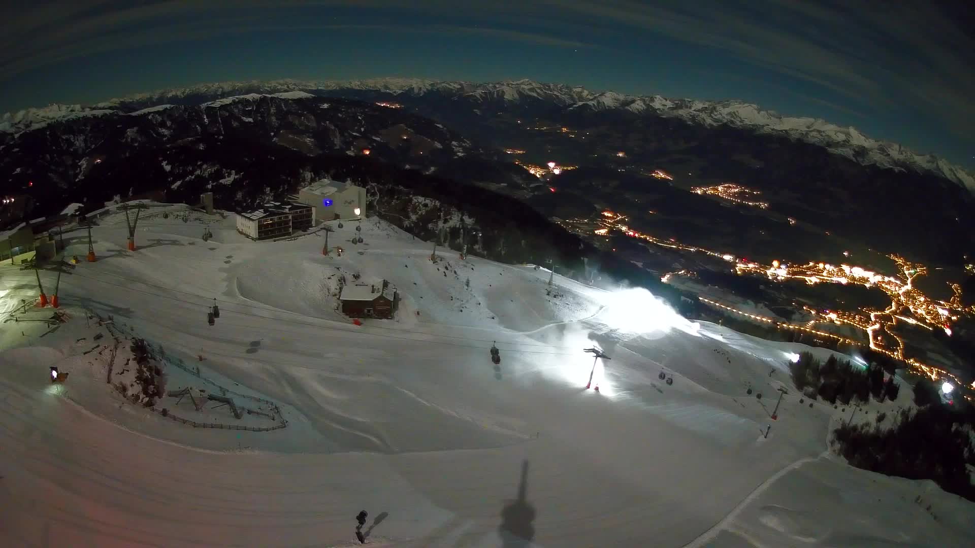 Smučišče Kronplatz – vrh | pogled na Bruneck