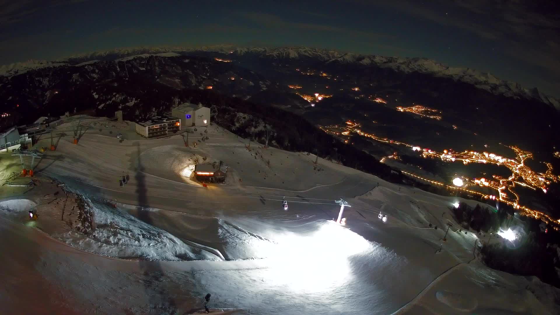 Smučišče Kronplatz – vrh | pogled na Bruneck