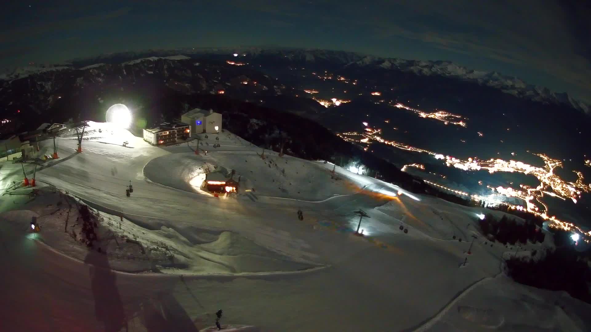 Smučišče Kronplatz – vrh | pogled na Bruneck