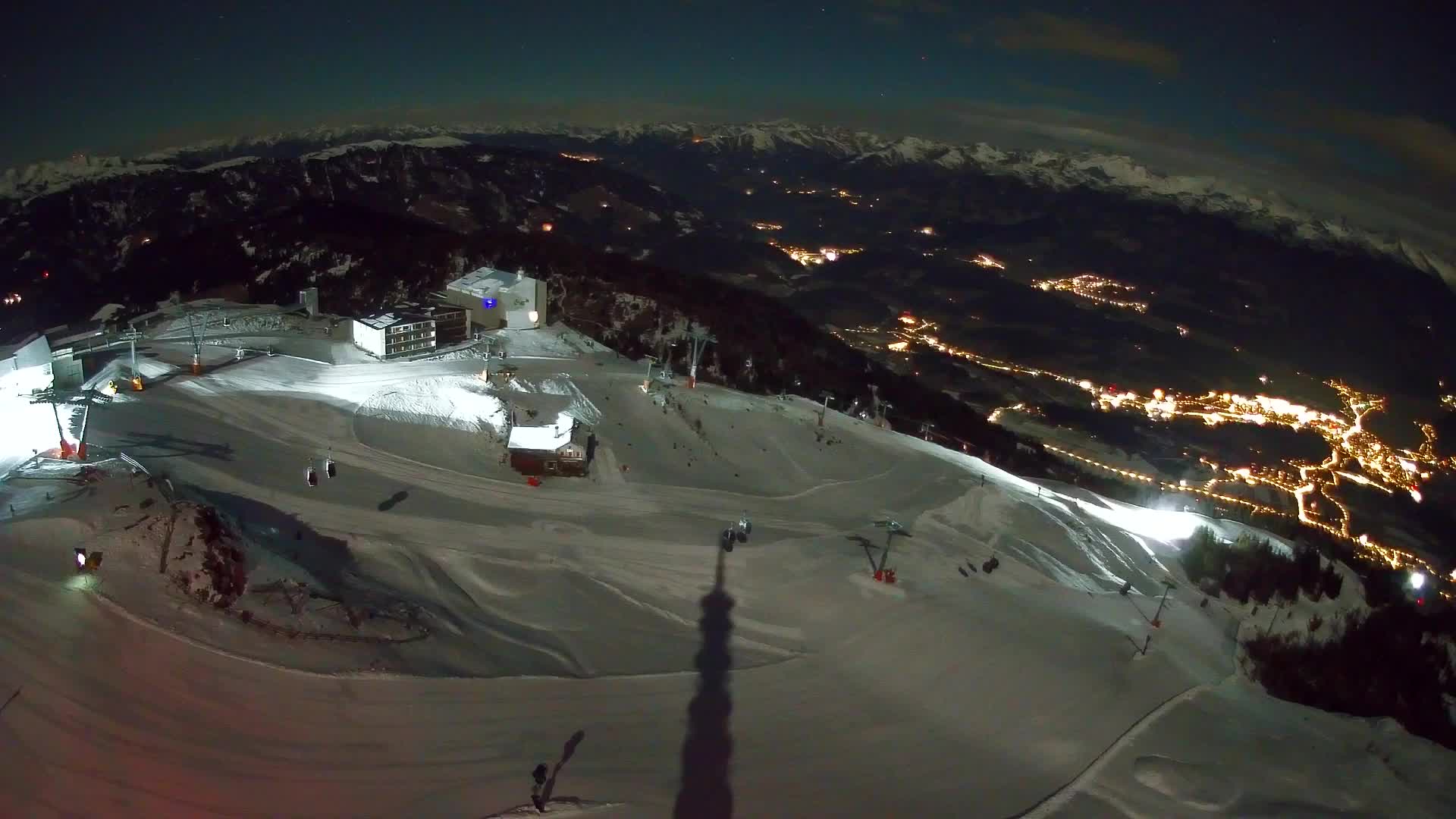 Smučišče Kronplatz – vrh | pogled na Bruneck