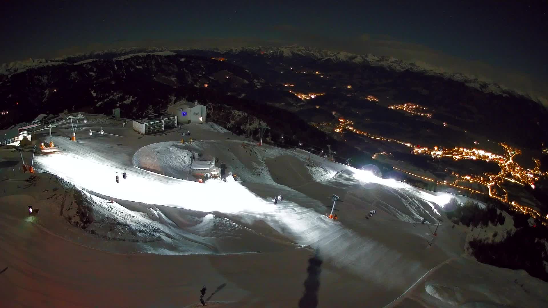 Smučišče Kronplatz – vrh | pogled na Bruneck