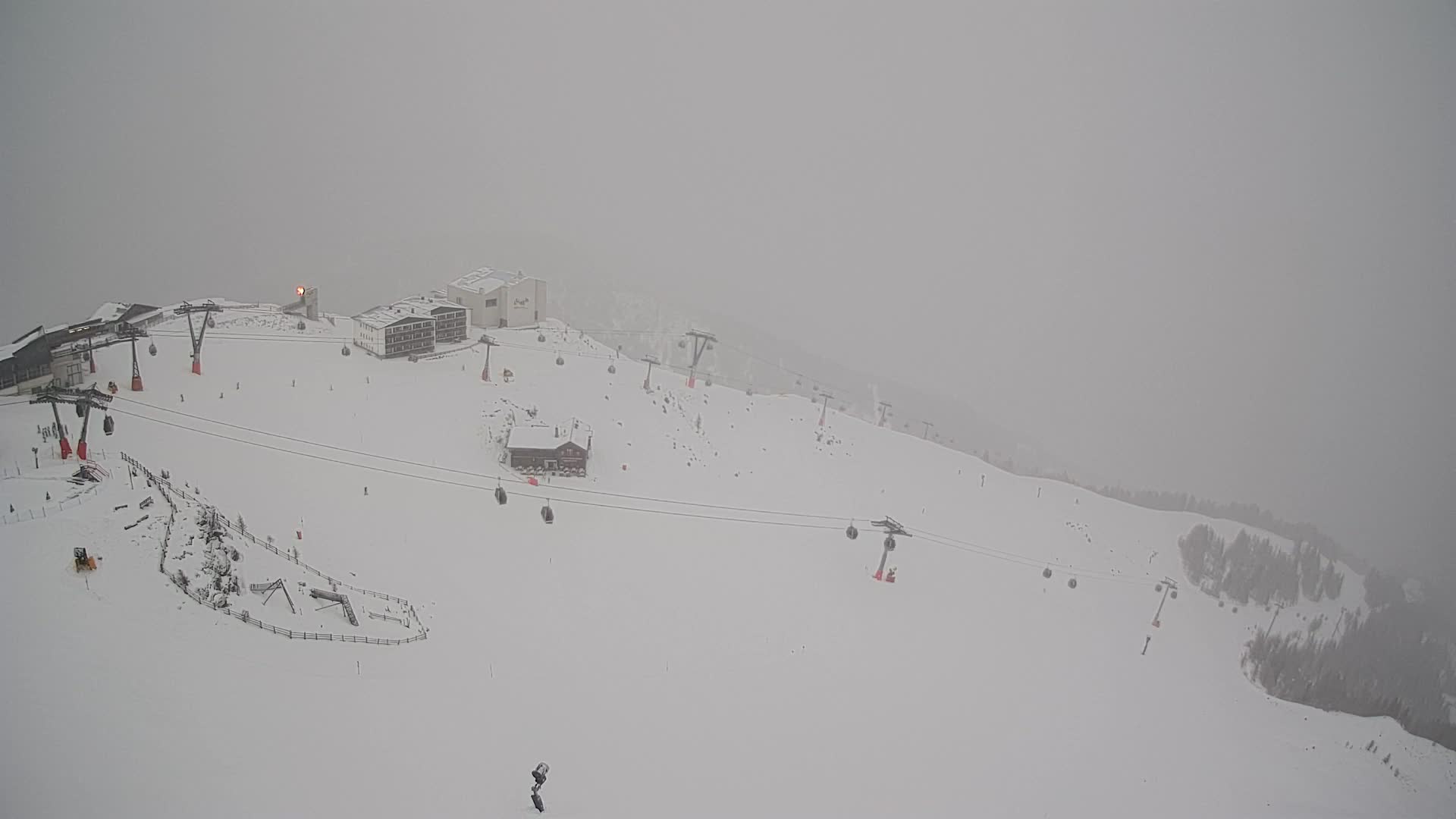 Kronplatz peak Ski resort | view to Bruneck
