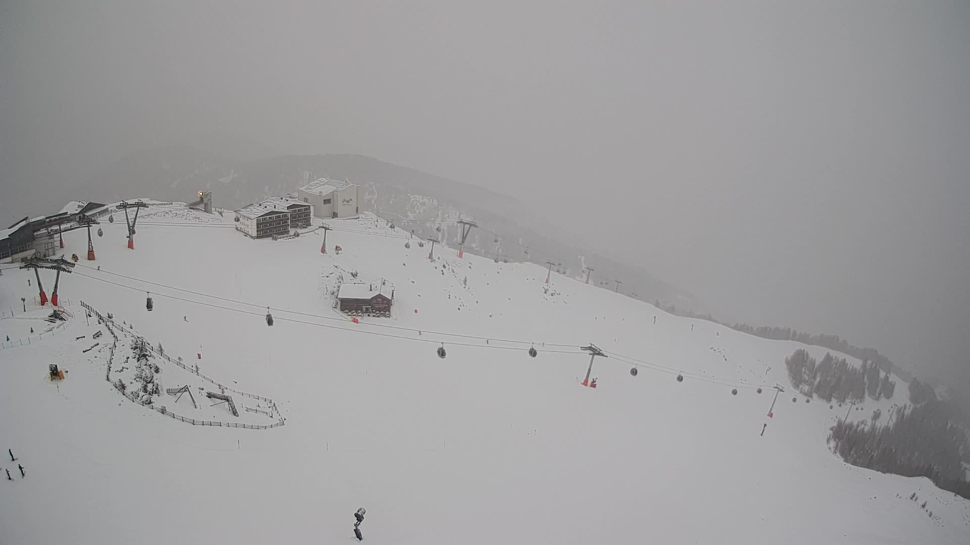 Skigebiet Kronplatz Gipfel | Blick auf Bruneck