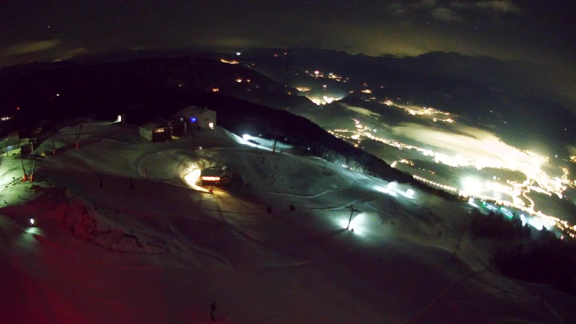 Kronplatz peak Ski resort | view to Bruneck