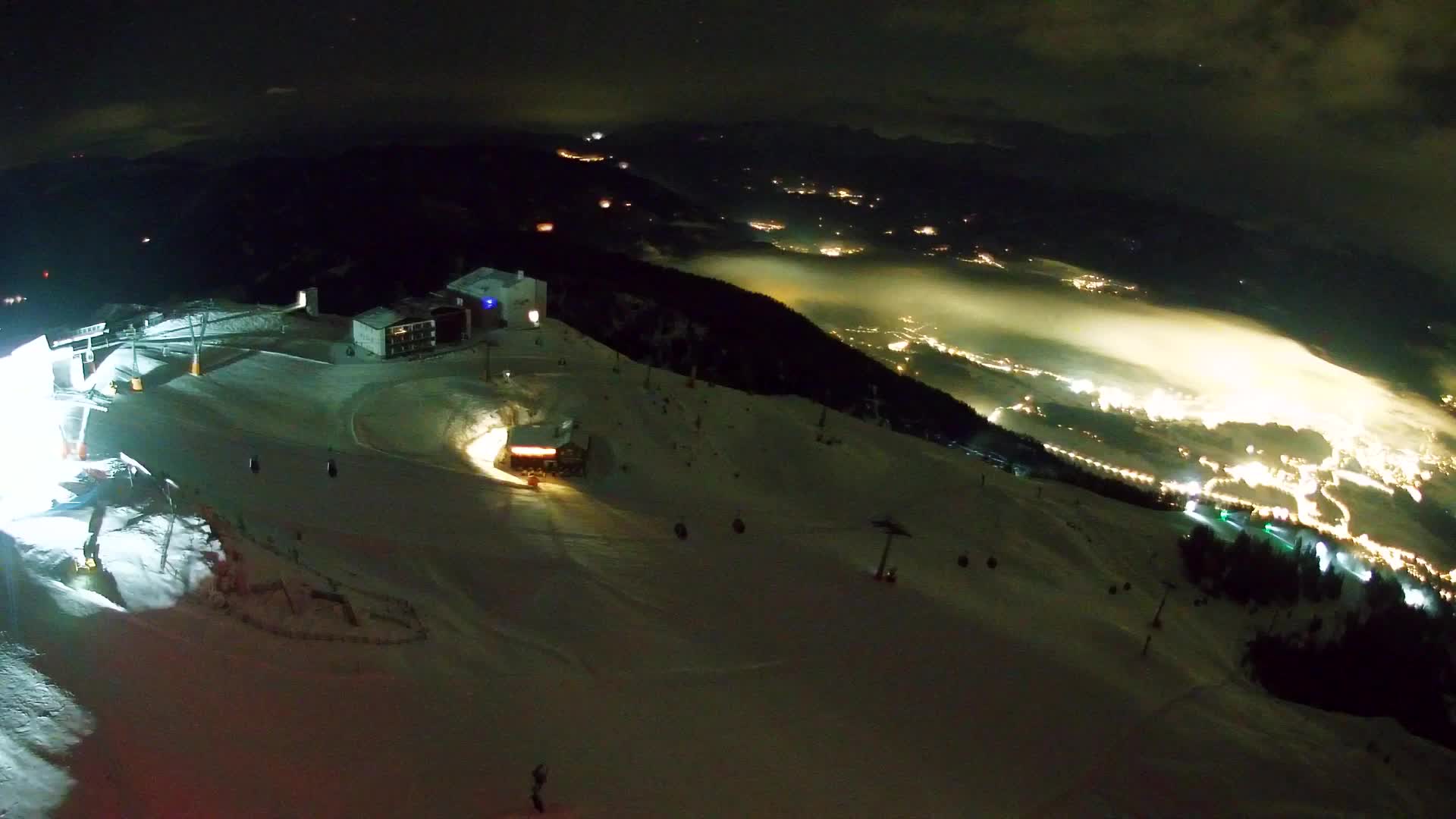 Smučišče Kronplatz – vrh | pogled na Bruneck