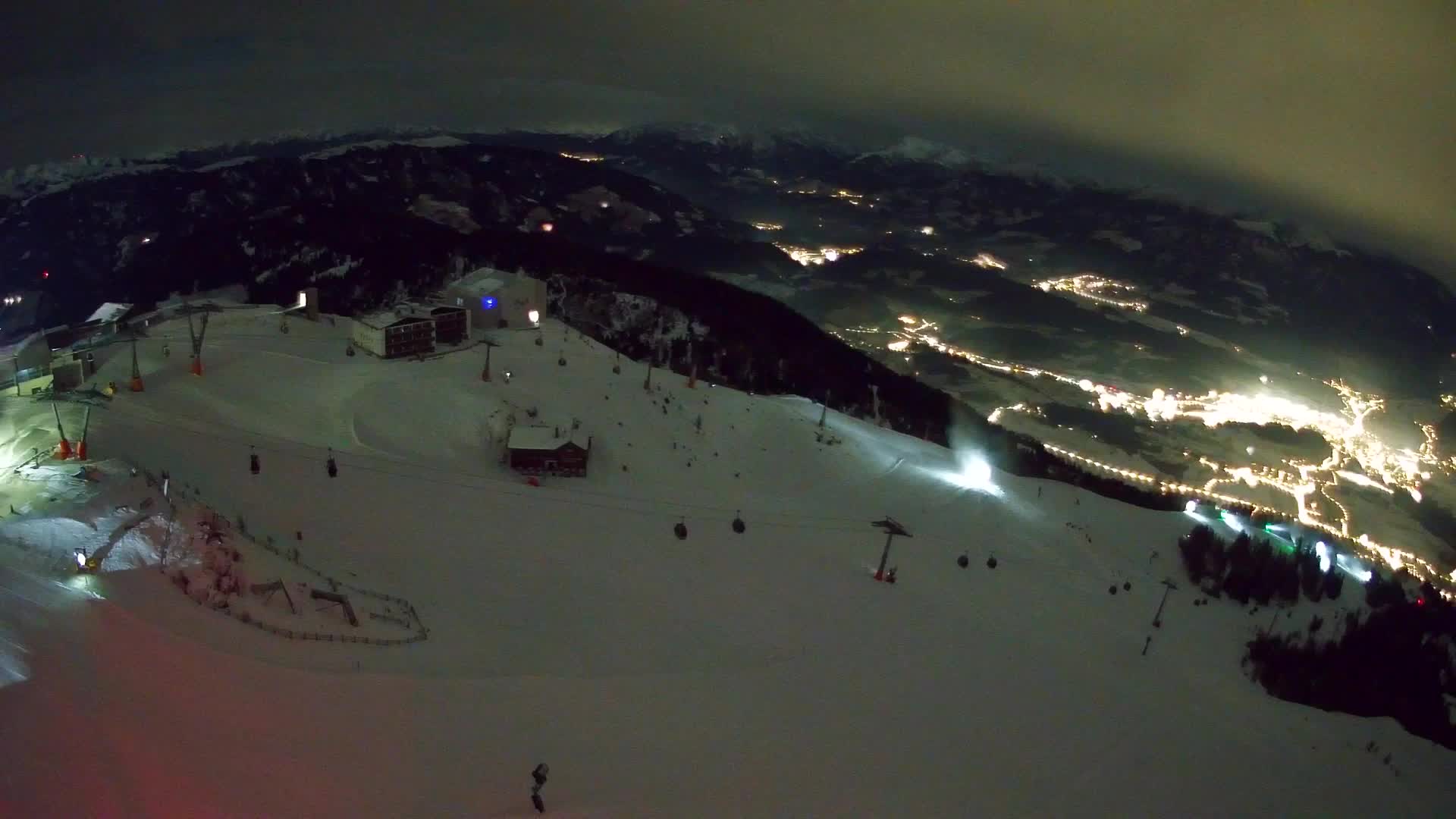 Smučišče Kronplatz – vrh | pogled na Bruneck