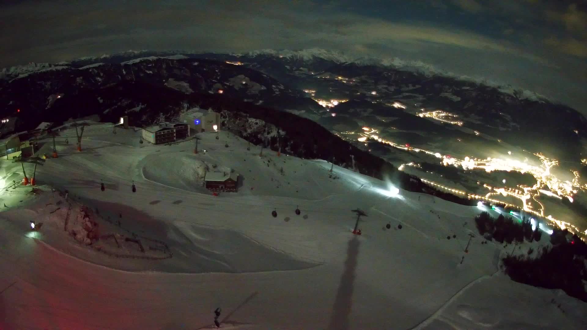 Smučišče Kronplatz – vrh | pogled na Bruneck