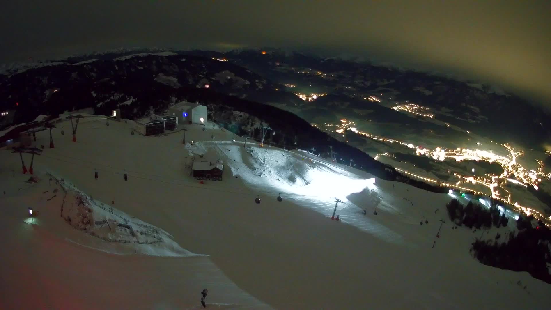 Kronplatz peak Ski resort | view to Bruneck