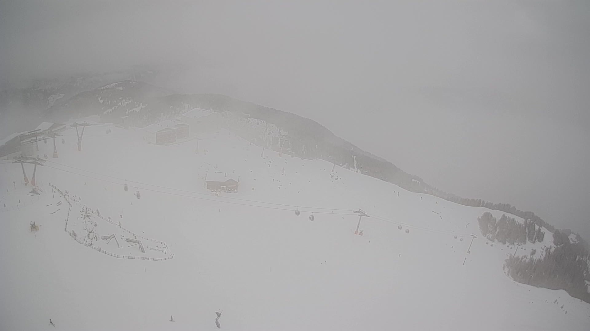 Skigebiet Kronplatz Gipfel | Blick auf Bruneck