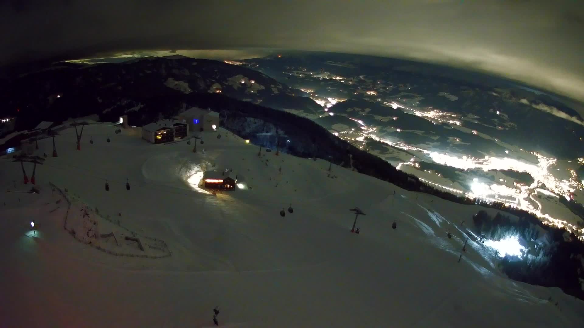 Smučišče Kronplatz – vrh | pogled na Bruneck