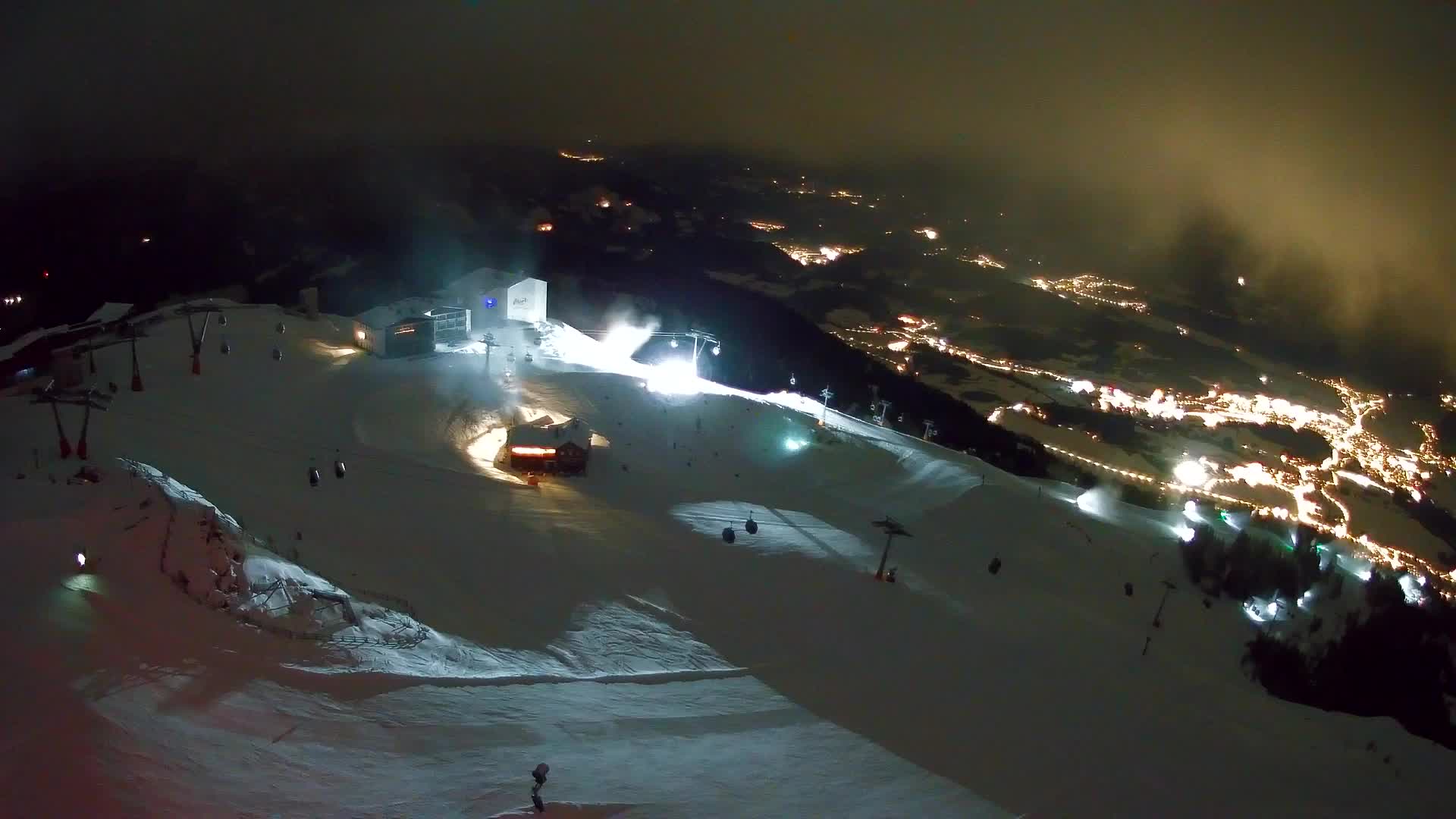 Smučišče Kronplatz – vrh | pogled na Bruneck